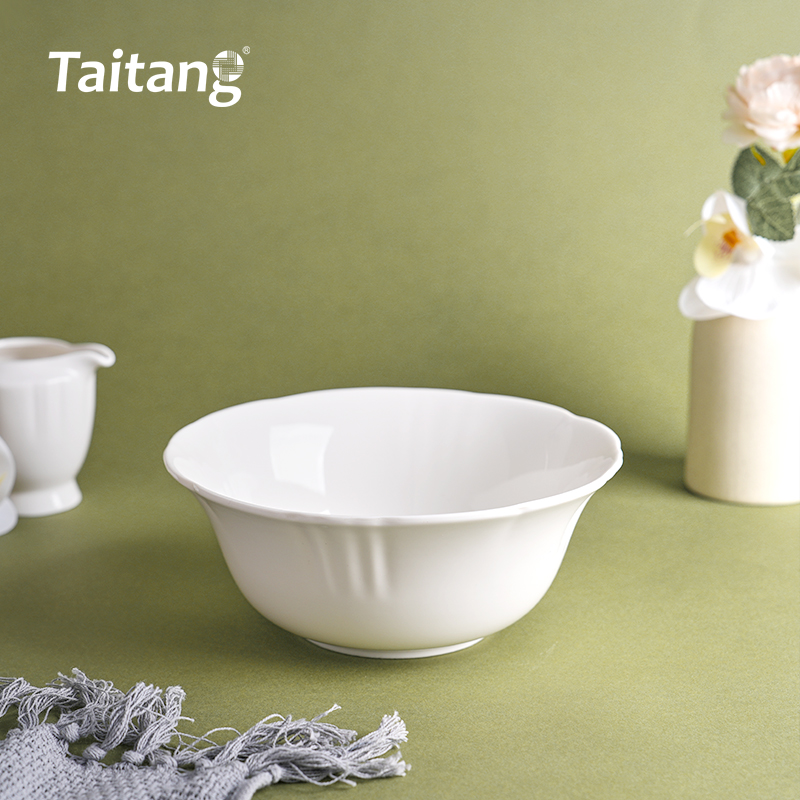 皇冠白瓷-5/8/9"汤碗