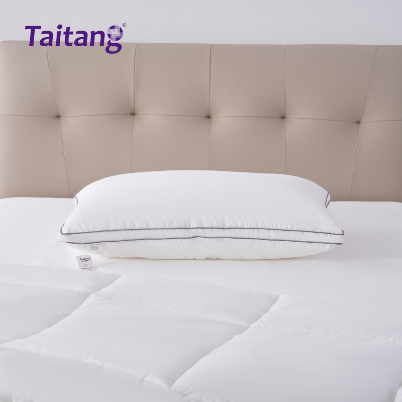 枕芯全棉防羽布-1400克羽丝棉