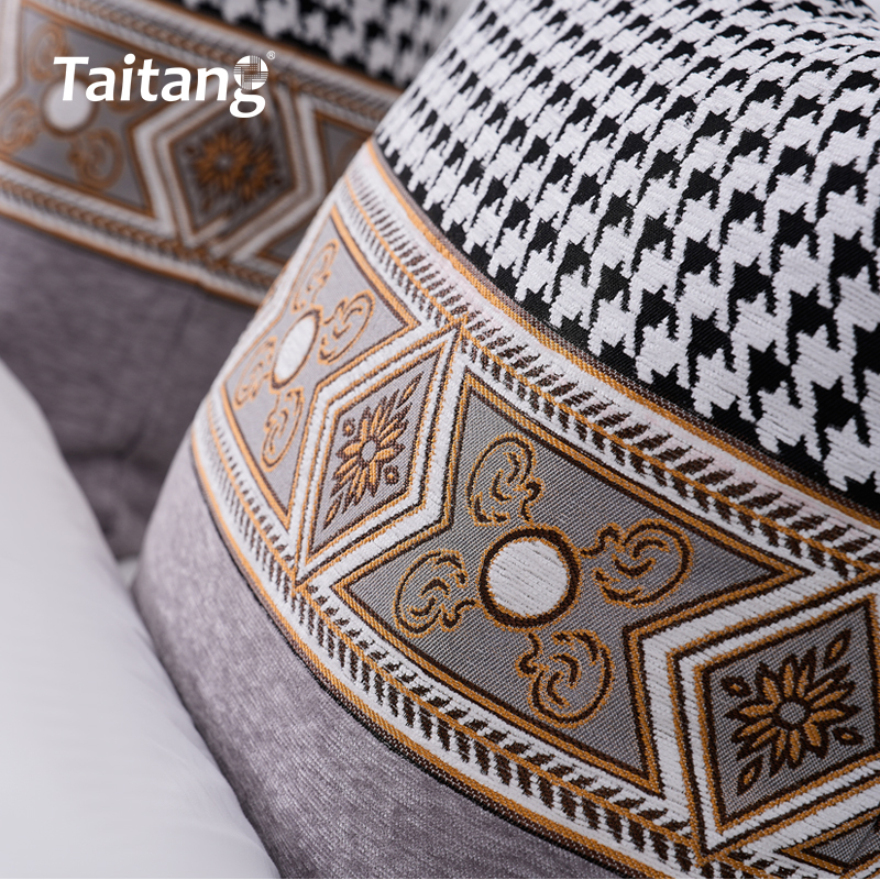 黑金卡伦格-轻奢酒店床旗抱枕套系列