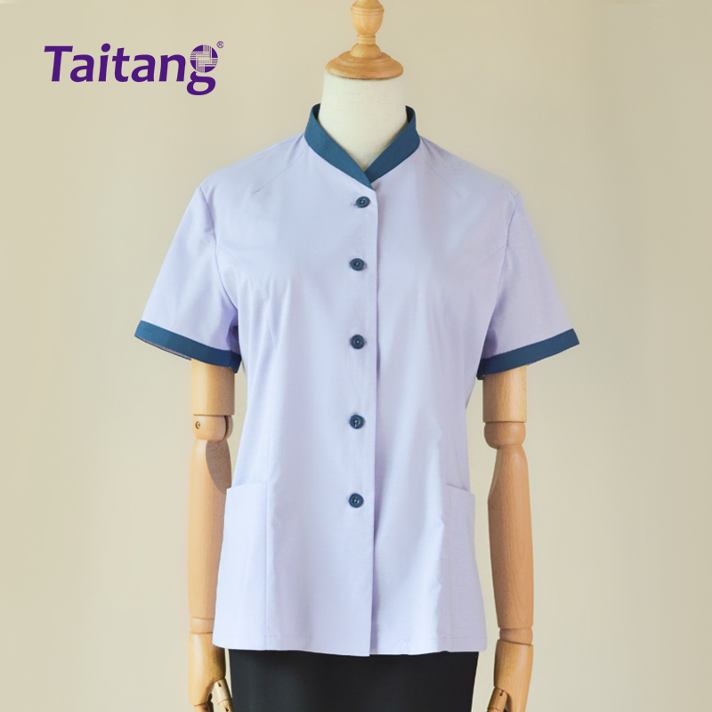 夏季定制款服务员工装短袖