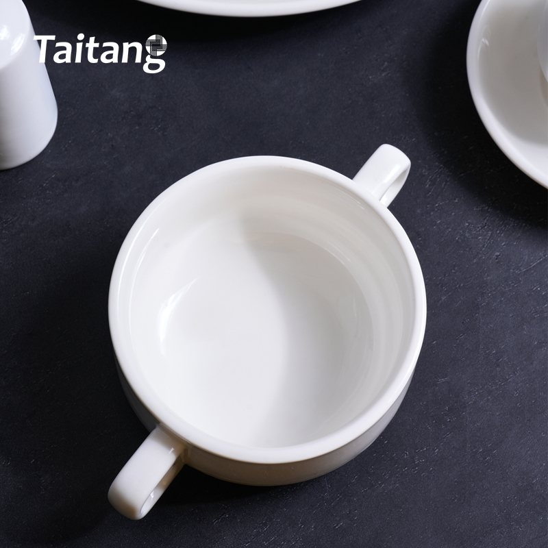泰唐白色陶瓷餐具系列